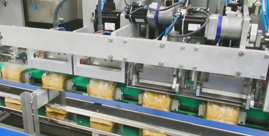 Confezionamento della pasta: la tecnologia OMRON migliora velocità, precisione di pesatura e qualità della sigillatura