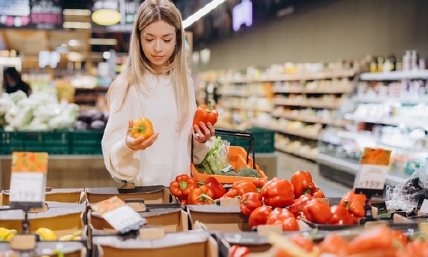 Consumi alimentari in leggera crescita
