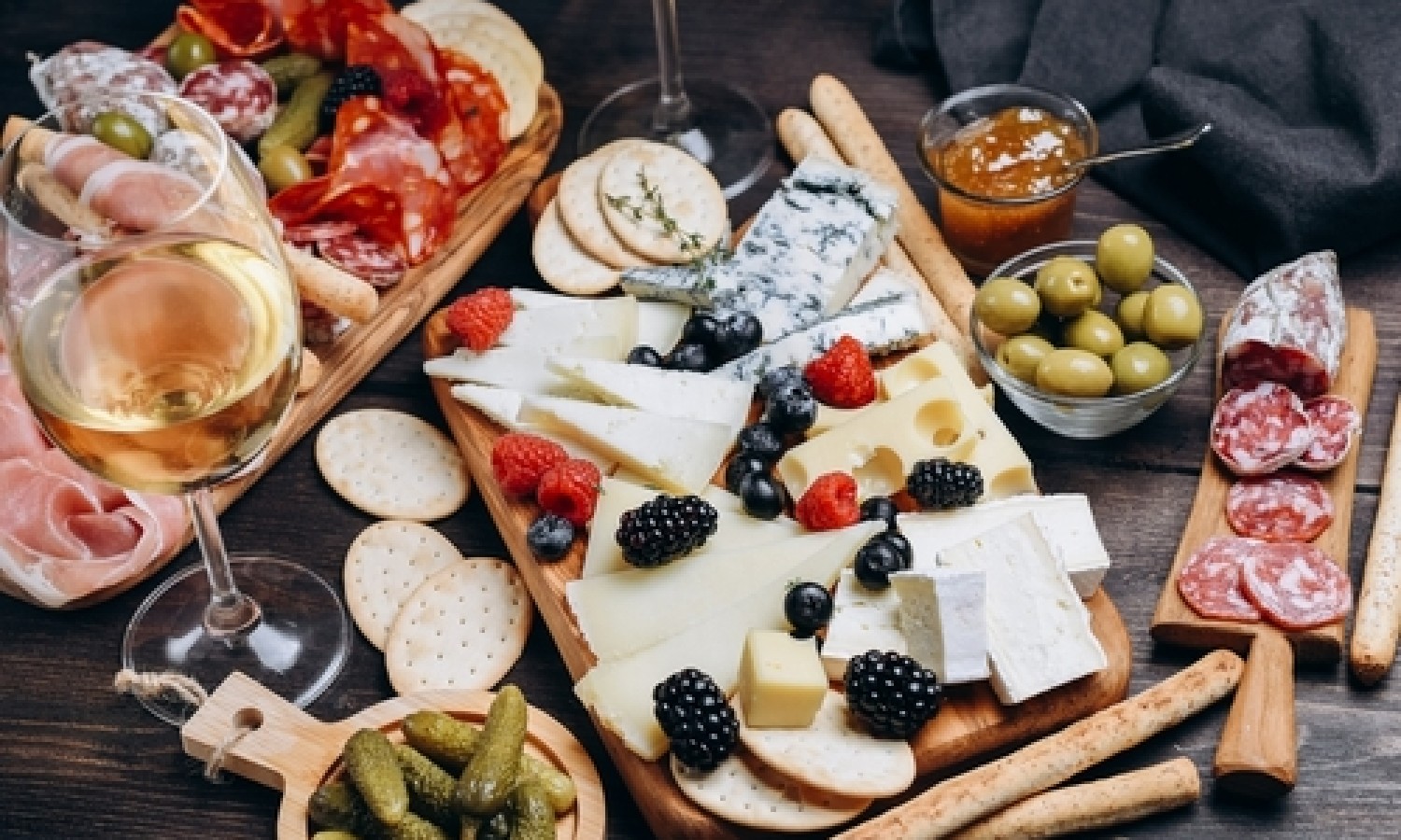 Aperitivo e vegetali conservati