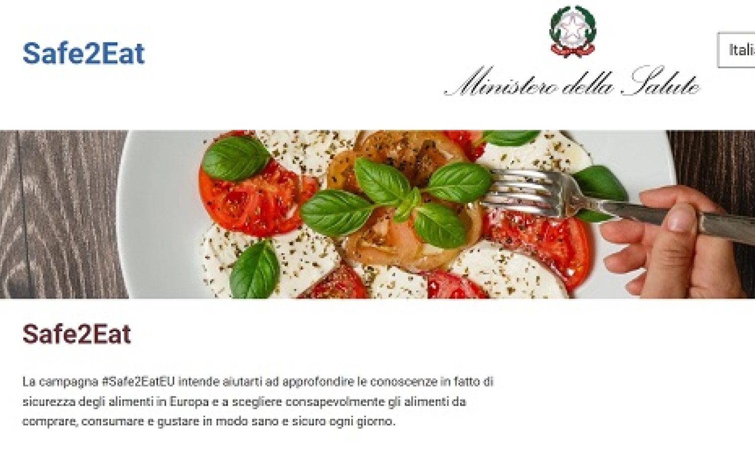 Sicurezza alimentare: al via Safe2Eat 2026 