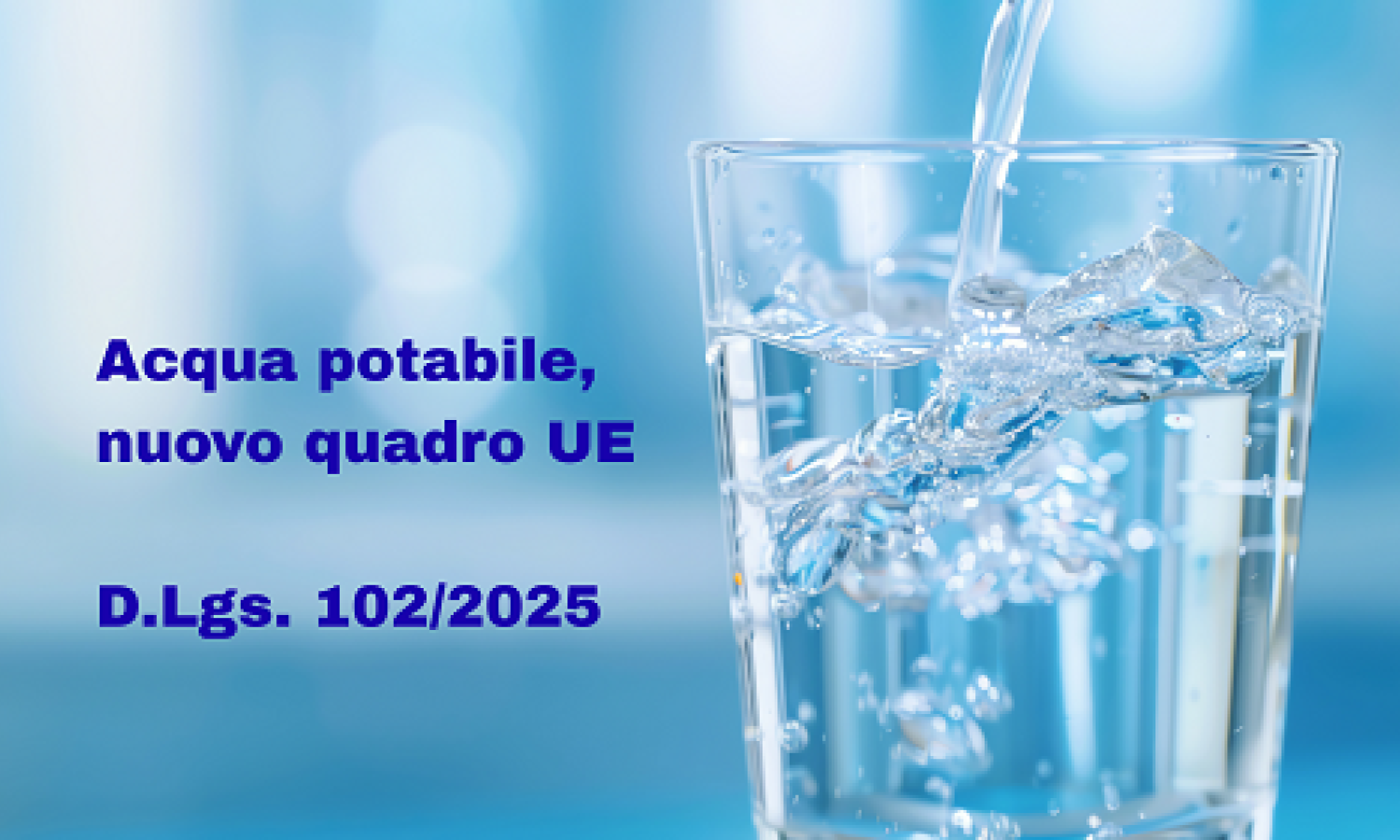 Acqua potabile: i laboratori partner strategici per le aziende