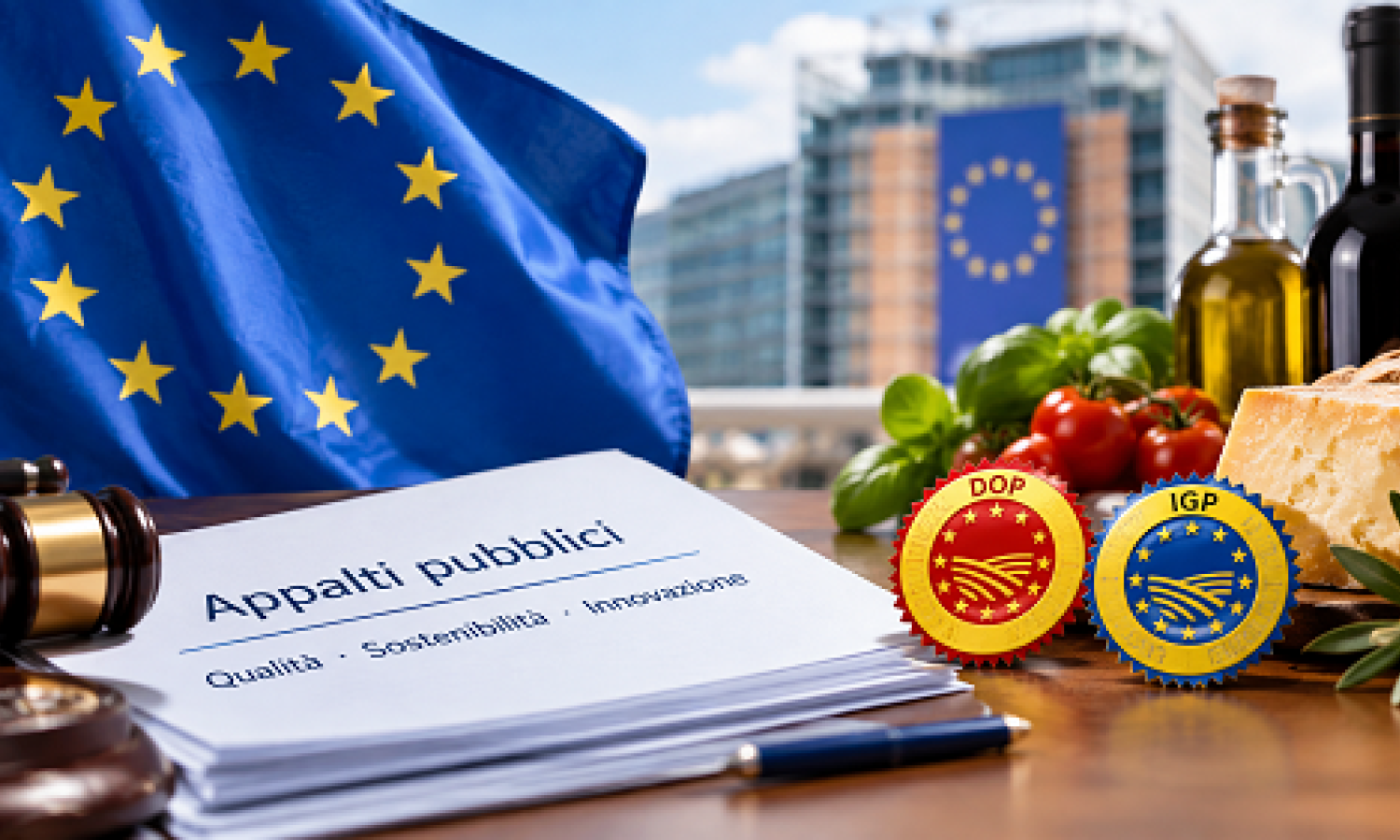 Appalti pubblici UE, spazio alle DOP e IGP
