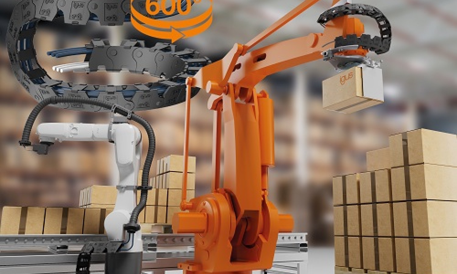 Robot industriali con massima libertà di movimento